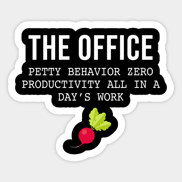 The office Sticker by anema